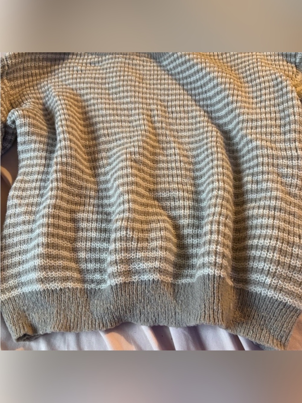 2/$25💌 Women's Cozy Ribbed Knit Sweater in Light Taupe